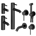 Stylish Modern Black Bathroom Kitchen Faucets With Various Styles And Accessories