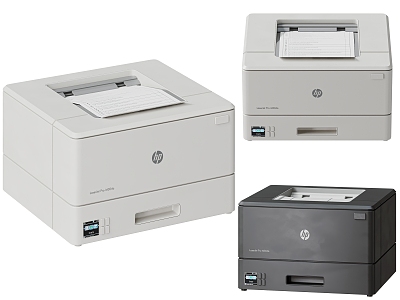 HP Printer Modern Printer 3d model