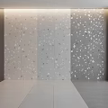 Modern Terrazzo Speckled Floor Tiles in Various Colors for Interior Design 3d model