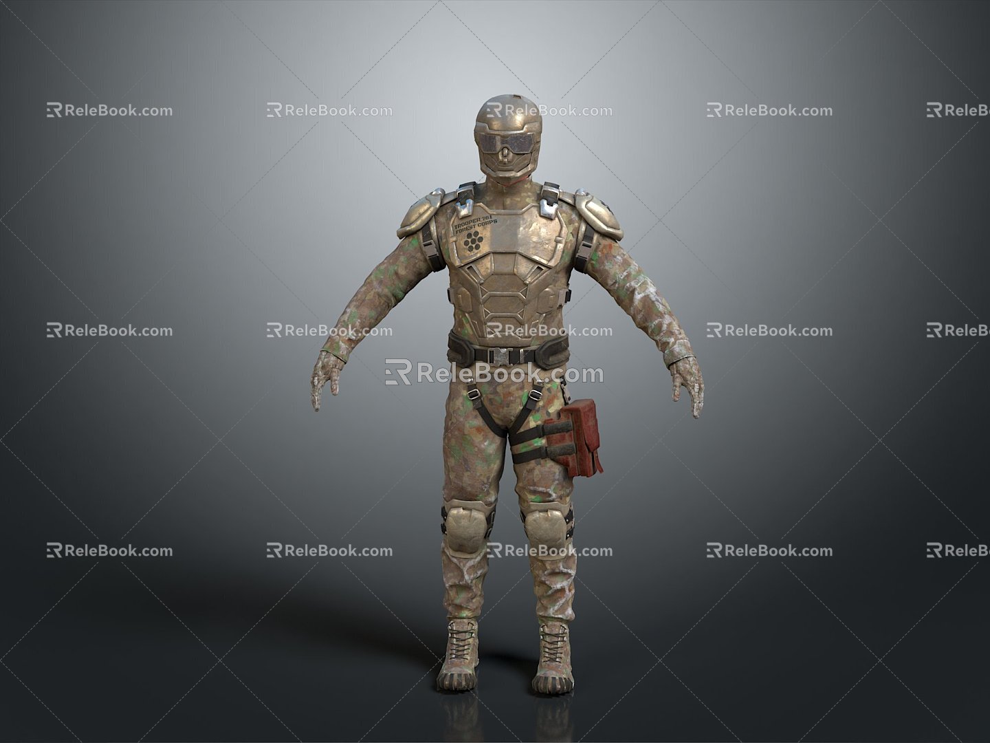 Sci-Fi Armor Alien Armor Sci-Fi Armor High-Tech Armor Futuristic Armor Alien Warrior Armor model