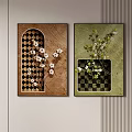 Three-dimensional hanging picture 3d model