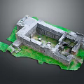 Cave Dungeon Underground Cave Game Environment Game Scene Fairy Tale Scene Fairy Tale 3d model
