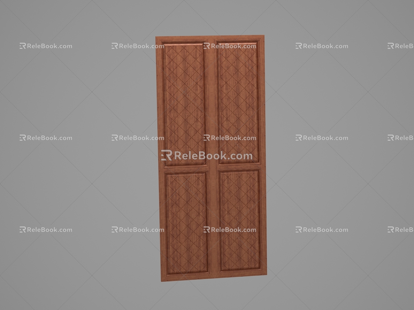 Jane European Wardrobe Door 3d model