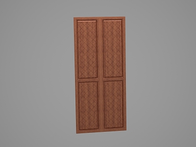 Jane European Wardrobe Door 3d model