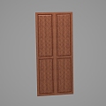 Jane European Wardrobe Door 3d model