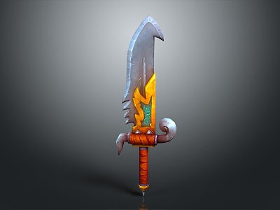 Dagger Sword Knife Bayonet 3d model