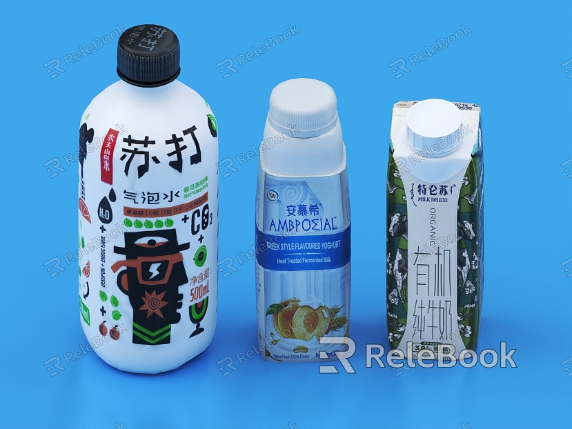 Beverage Food Milk Tromso Anmusi Soda Soda model