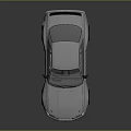 Silver Two Door Sports Car With Rear Spoiler And Sleek Modern Exterior
