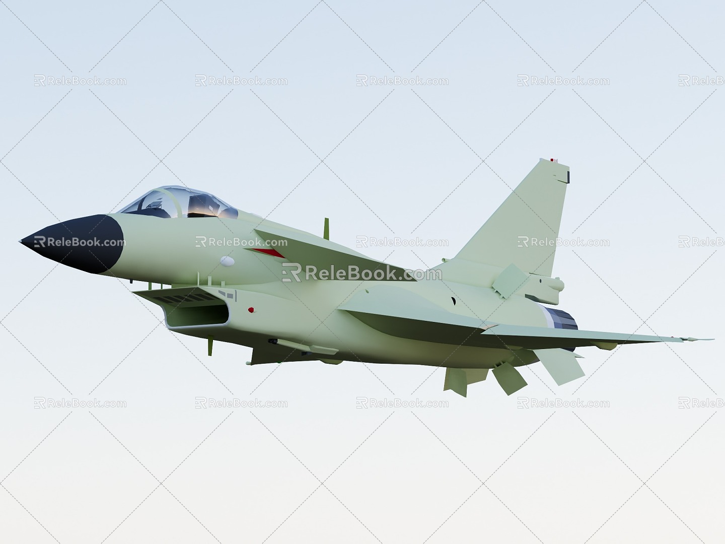 Combat Aircraft 3d model