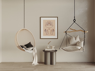 Modern Swing Chair Hanging Chair model