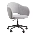 Office Desk Chair Combination With Armrest Design Multiple Colors Beige Blue Orange Green Caster Wheels