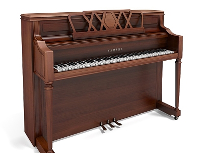 Yamaha Piano 3d model