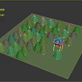 Game Environment Game Scene Fairy Tale Scene Fairy Tale Magic Scene Magic Item Fantasy Scene 3d model