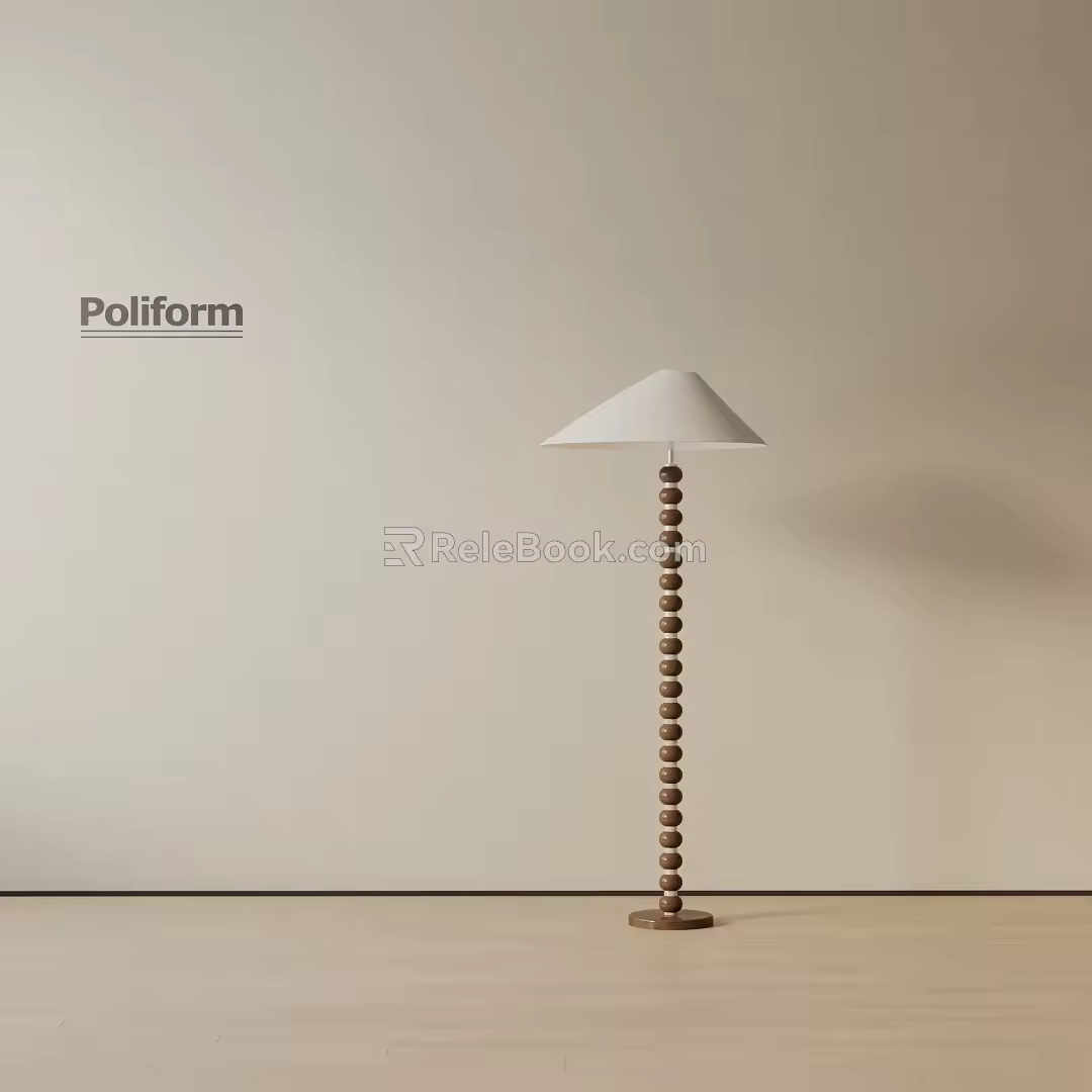 Modern floor lamp 3d model