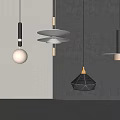 Modern Pendant Lights With Various Geometric Designs And Metal Glass Finishes For Interior Decor
