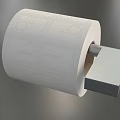 Bathroom Toilet Paper Roll with Sturdy Metal Holder for Modern Home Use