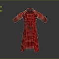 Long Clothes Long Shirt Fashion Long Shirt Coat Coat Trenchcoat Fashion Coat Clothing Clothing Clothing Fashion 3d model