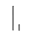 Outdoor Lights Standing on Green Grassland with Cloudy Sky Tall and Short Metal Pole Design