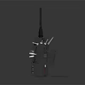 Electronic Drone Remote Controller With Wireless Function LCD Display And Ergonomic Design