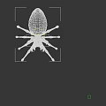 Green Skinned Female Character Riding Giant Spider Creature With Ornate Hairpiece And Colorful Legs