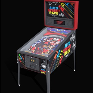 Pinball Machine Game Machine Slot Machine 3D Pinball Machine 3d model