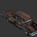 Rusty car 3d model