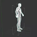 3D Spider Man Game And Movie Character In White Black Suit Standing Pose