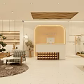 Stylish Clothing Store Interior With Elegant Decor Displayed Clothes And Soft Lighting