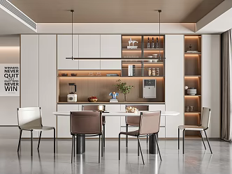 Modern Restaurant 3d model