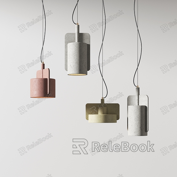 Modern minimalist small chandelier combination model