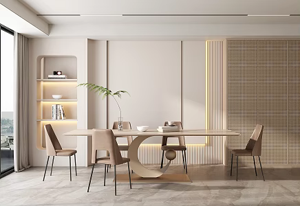 Modern Restaurant 3d model