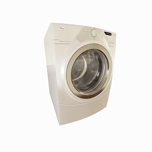 Modern washing machine drum washing machine 3d model