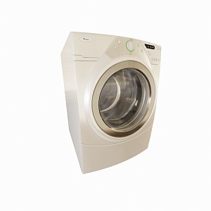 Modern washing machine drum washing machine 3d model