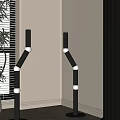 Art Deco Floor Lamp 3d model