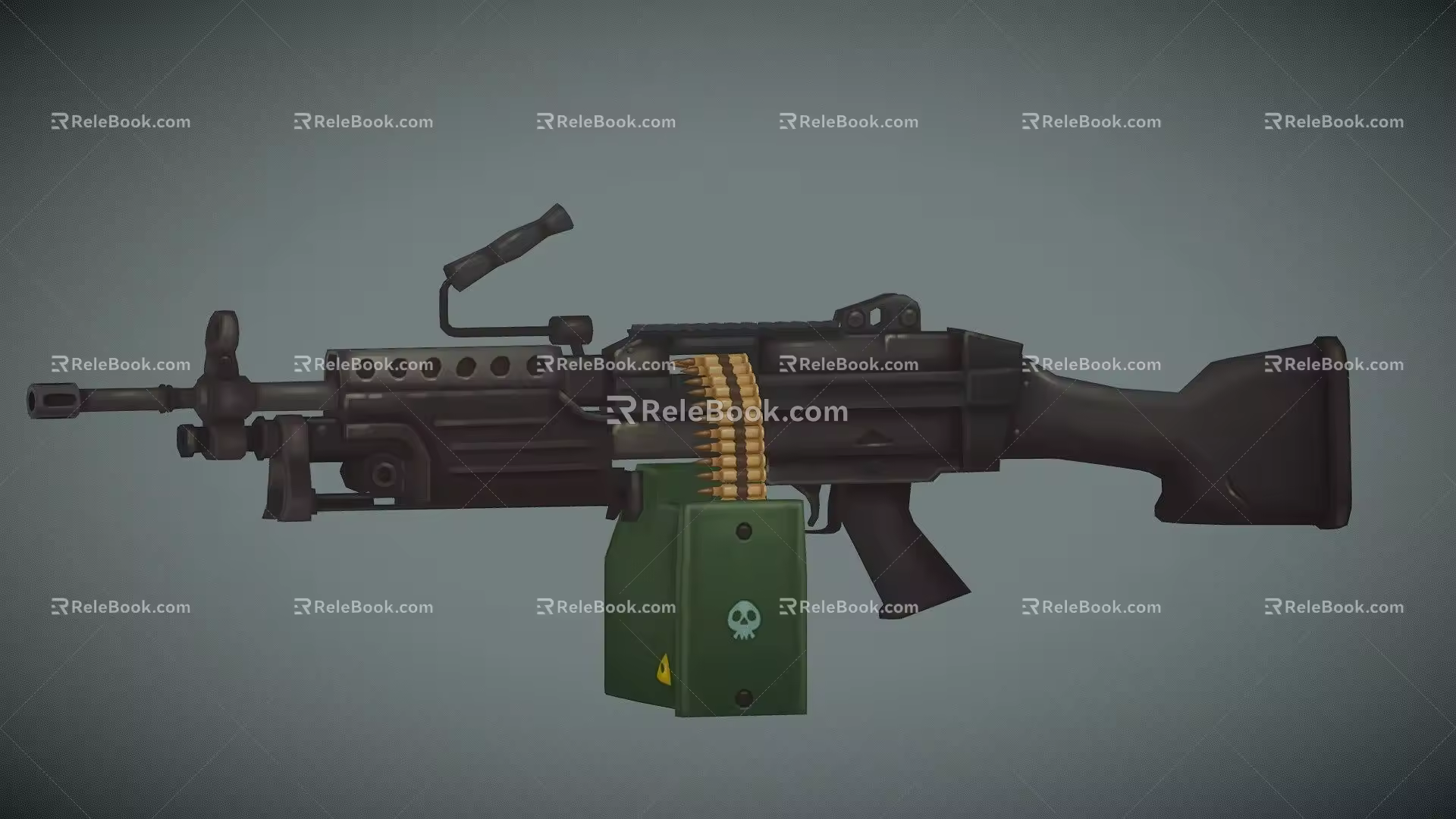 Weapons Light Machine Gun 3d model