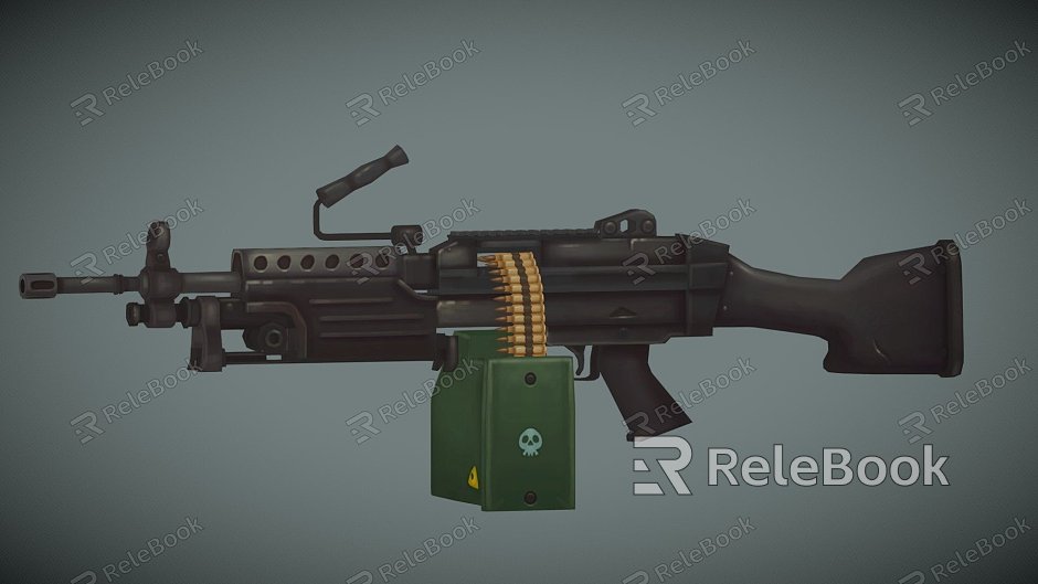 Weapons Light Machine Gun model