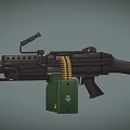 Weapons Light Machine Gun 3d model