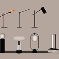 Modern table lamp 3d model