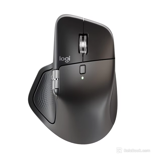 Logitech Ergonomic Wireless Mouse A Practical Office Appliance For Daily Work 3d model 