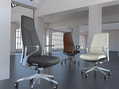 Office Chair Leather Chair 3d model