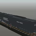 Modern Train 3d model