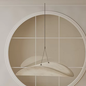 Modern chandelier 3d model