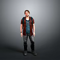 Stylish And Comfortable Everyday Casual Lifestyle Items Including Backpack Shirt T Shirt Jeans And Shoes