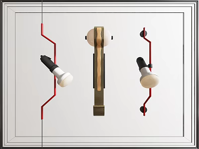 Nordic Wall Lamp 3d model Nordic Wall Lamp 3d model