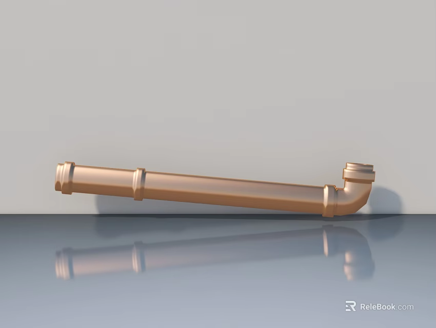 Modern Swing Door Design Featuring Durable Construction And Smooth Hinges 3d model