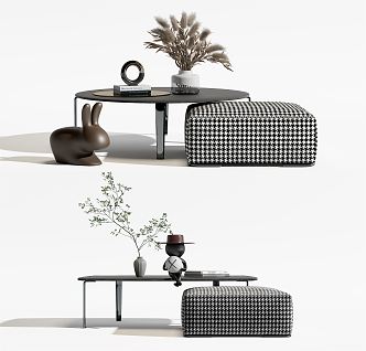 Modern Minotti coffee table 3d model