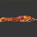 Freshly Baked Delicious Pepperoni Pizza Slice With Rich Tomato Sauce And Golden Crust
