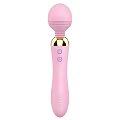 Smart Machine Pink Handheld Design With Two Purple Buttons And Gold Accents Portable