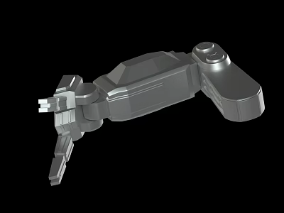 Smart Machine Robotic Arm With Advanced Gripper And Mechanical Structure Design 3d model