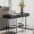 Simple Tea Side Table 3d model